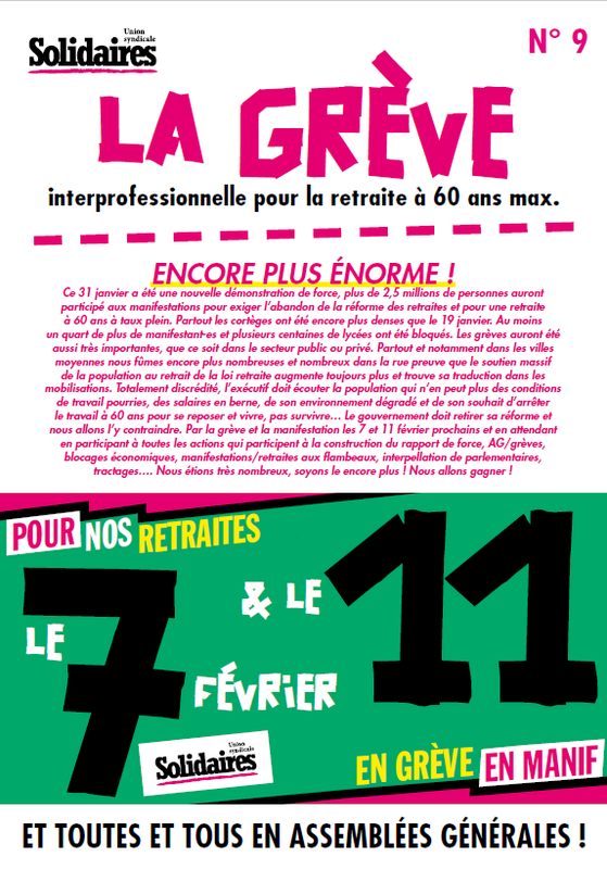 Grève n°9