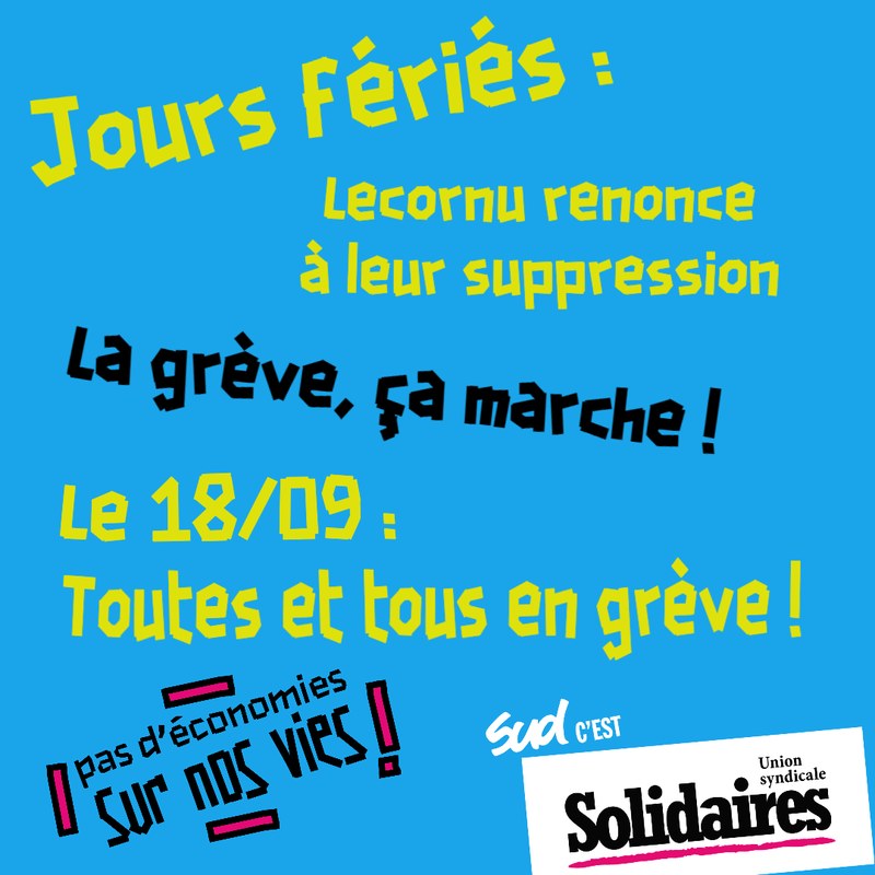Jours fériés