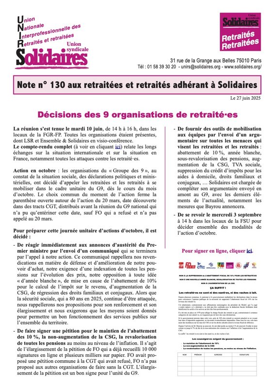 Note Unirs 130 juin 2025 1