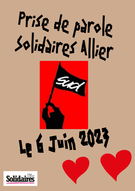 PriseParoleSolidairesAllier6Juin2023