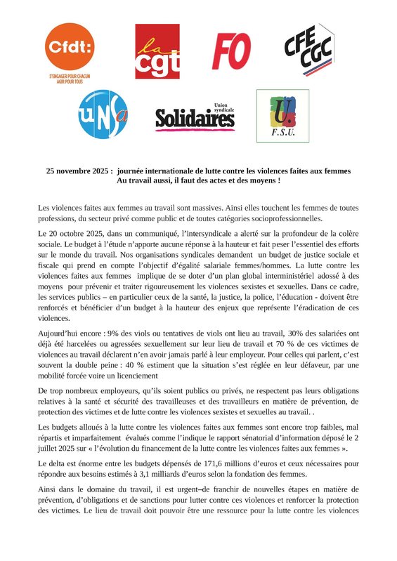 communiqué intersyndical 25 novembre 2025 - définitif 7OS_Page_1